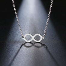 Load image into Gallery viewer, Stainless Steel Necklace For Women Lovely Chic Infinity Pendant Fashion
