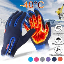 Load image into Gallery viewer, Winter Gloves Thermal Fleece Lined Waterproof Heated
