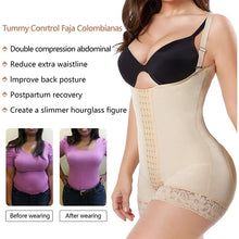 Load image into Gallery viewer, Bodi Slim Woman Body Shaper Belly Sheath Corset High Girdle Compression Tummy Full Shapewears
