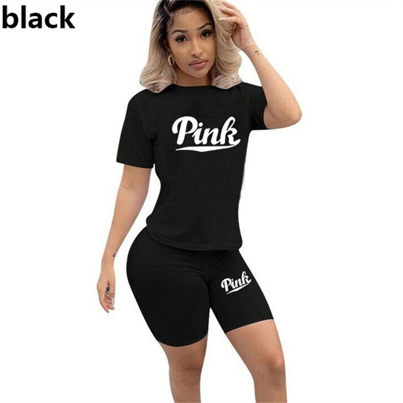 2 Piece Sets Women's Suit for Fitness Tracksuits with Shorts and Top Blouse Outfits Sweatsuit