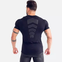 Load image into Gallery viewer, Compression Quick dry T-shirt Men Running Sport Skinny Short Tee Shirt
