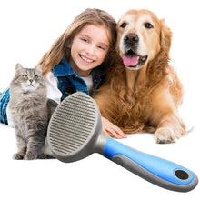 Load image into Gallery viewer, Pets Grooming Brush for Dog Long Hair Removes Pet Cat Hair Shedding Comb Puppy Slicker Brush
