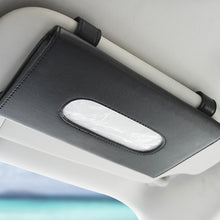 Load image into Gallery viewer, 1 Pcs Car Tissue Box Towel Sets Car Sun Visor Tissue Box Holder Auto Interior Storage Decoration for BMW Car Accessories
