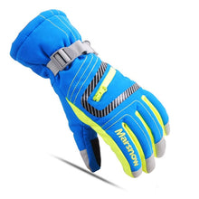 Load image into Gallery viewer, Winter Warm Snowboarding Ski Gloves men women Kids Snow Mittens Waterproof Skiing Breathable Air S/M/L/XL
