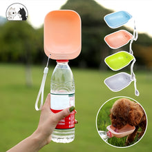 Load image into Gallery viewer, Dog Travel Water Bottle Portable Pet Dog Water Bottle Drinking Water Feeder for Dog Cat Outdoor Water Bowl Bottle Pet Supplies
