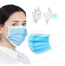 Load image into Gallery viewer, 1pc Face Masks Disposable 3 Layers Dustproof Mask Facial Protective Cover Masks Set Anti-Dust Surgical Medical Salon Earloop
