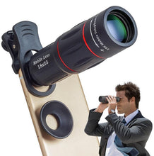 Load image into Gallery viewer, Mobile Phone Lens for iPhone Samsung Smartphones Universal Clip Telefon Camera Lens with Tripod
