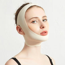 Load image into Gallery viewer, Face V Shaper Facial Slimming Bandage Relaxation Lift Up Belt Shape Lift Reduce Double Chin Face Thining Band Massage
