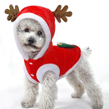 Load image into Gallery viewer, Christmas Dog Clothes Small Dogs Santa Costume for Pug Chihuahua Yorkshire Pet Cat Clothing Jacket Coat Pets Costume
