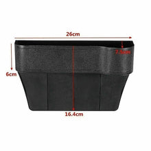 Load image into Gallery viewer, The New 1Pair Universal Auto Car Seat Crevice Plastic Storage Box Cup Phone Holder Organizer Reserved design Accessories
