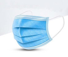 Load image into Gallery viewer, 1pc Face Masks Disposable 3 Layers Dustproof Mask Facial Protective Cover Masks Set Anti-Dust Surgical Medical Salon Earloop
