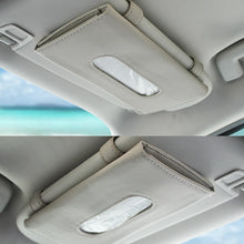 Load image into Gallery viewer, 1 Pcs Car Tissue Box Towel Sets Car Sun Visor Tissue Box Holder Auto Interior Storage Decoration for BMW Car Accessories
