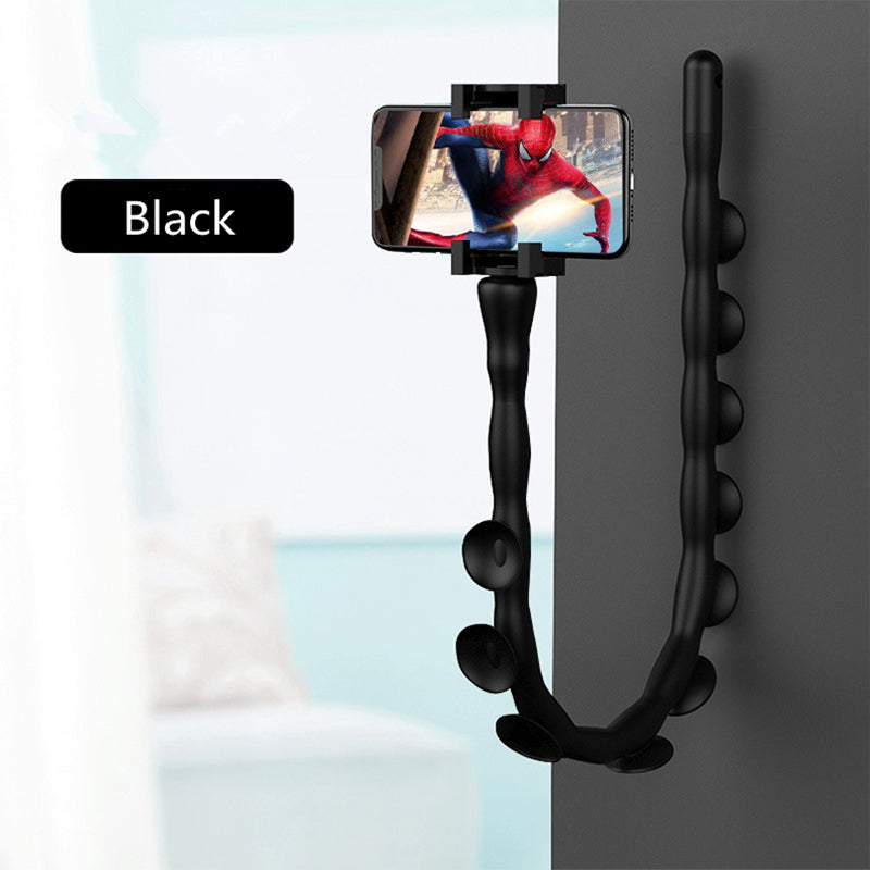 Suction Cup Lazy Phone Holder Caterpillar Cell Phone Holder Desktop Flexible Worm Car Mount Home Cute Phone Wall Bracket Bicycle