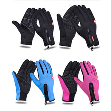 Load image into Gallery viewer, Winter onductive Gloves Screen Windproof Waterproof Thermal Outdoor Ski Leisure Camping Thermal Bike Gloves
