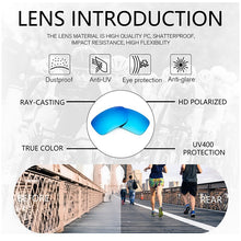 Load image into Gallery viewer, New Polarized Sports Sunglasses for Men Driving Travel Fashion Sun Glasses Ultra light Half Frame UV400 Goggles
