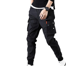 Load image into Gallery viewer, Autumn Men Pants Hip Hop Harem Joggers Pants New Male Trousers Mens Solid Multi-pocket Cargo Pants Skinny Fit Sweatpants
