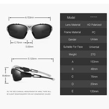 Load image into Gallery viewer, New Polarized Sports Sunglasses for Men Driving Travel Fashion Sun Glasses Ultra light Half Frame UV400 Goggles
