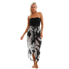Load image into Gallery viewer, Unique Tassels Multi-color Printed Beach Skirt
