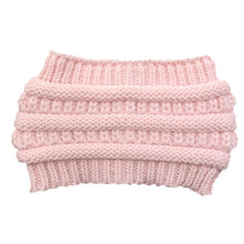 Load image into Gallery viewer, New Ponytail Beanie Women Stretch Knitted Crochet Beanies Winter Hats For Women Hats Cap Warm Lady Messy Bun Wholesale
