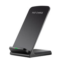 Load image into Gallery viewer, 10W Q740 Wireless Folding Vertical Quick Charger USB Fast Charging Bracket High Power Docking Stand For Mobile Phones Desktop
