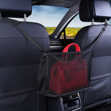 Load image into Gallery viewer, Car Net Pocket Handbag Holder Universal Multifunction Car Organizer Seat Gap Storage Mesh Pocket Interior Accessories
