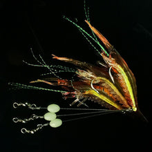 Load image into Gallery viewer, Soft Worm Luminous Bionic Shrimp 8 Lua Soft Shrimp Fake Bait Freshwater Pass Kill Bass Black Fish Warped Mouth Sea Fishing Bait Fish
