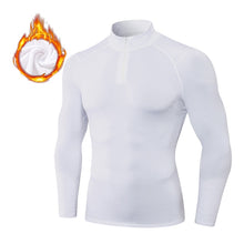 Load image into Gallery viewer, Autumn Winter High Collar Shirt for Men Compression Home Quick Dry Running
