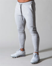 Load image into Gallery viewer, Side Stripe Men Gym Training Jogging Slim Fit Sweatpants Cotton Running Sport
