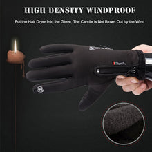 Load image into Gallery viewer, Cold-proof Ski Gloves Waterproof Winter Gloves Cycling Fluff Warm Gloves For Touchscreen Cold Weather Windproof Anti Slip
