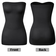 Load image into Gallery viewer, Strapless Dress Slips for Women Shapewear Camisole Body Shaper Tummy Control Slip Seamless Full Cami Waist Trainer Shapewear
