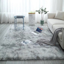 Load image into Gallery viewer, Grey Carpet Plush Soft For Living Room Bedroom Rugs

