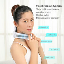 Load image into Gallery viewer, Smart Shoulder Neck Massager Health Care Relaxation Three Heads Relieve Stress  Fatigue Pain Relief tool
