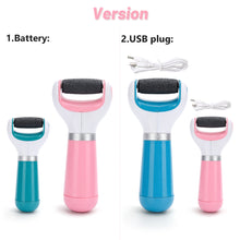Load image into Gallery viewer, Portable Electric Foot Heel Care Tool Pedicure tool Feet Heels Toe Cuticle File Set  USB Pedicure Professional
