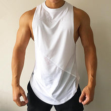 Load image into Gallery viewer, Bodybuilding Sporty Tank Tops Men Gyms Fitness Workout Sleeveless Shirt Casual Loose Undershirt
