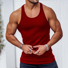Load image into Gallery viewer, Men Tank To Plus Size Muscle Clothing Casual Sleeveless Fitness Men Vest Casual Bodybuilding
