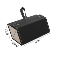 Load image into Gallery viewer, Sunglasses Organizer Box 2/3/4/5/6 Multi-slot Storage Folding Portable Travel PU Leather Case Home Storage
