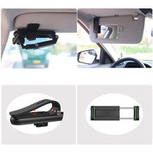 Load image into Gallery viewer, Cell Phone Holder 360° Rotatable Support For Car GPS DVR Sun Visor Rearview Mirror Multifunctional Bracket Auto
