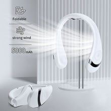 Load image into Gallery viewer, Xiaomi 5000mAh Hanging Neck Fan Portable Folding Bladeless Ventilador Type-C Recharge 360 Degree Air Conditioning Fan
