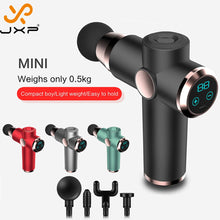 Load image into Gallery viewer, JXP Massage Gun Cross Lcd Screen Sport Massager Fitness Portable Muscle Electric Machine
