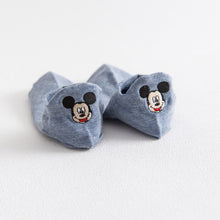 Load image into Gallery viewer, A Pair Disney Women Short Socks Cartoon Embroidered Mickey
