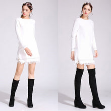 Load image into Gallery viewer, Slim Fit Elastic Flock Over The Knee Boots Women Shoes Autumn Winter
