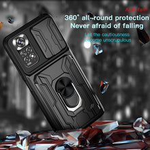 Load image into Gallery viewer, Luxury Shockproof Case For Samsung S23 S22 Ultra Plus S21 FE A73 A53 A33 A23 A13 5G A52 Rotation Metal Ring Stand And Card Slot
