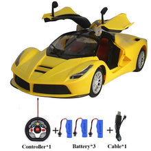 Load image into Gallery viewer, Large Size 1:14 Electric RC Car Remote Control Cars Machines On Radio Control Vehicle Toys For Boys Door Can Open 6066
