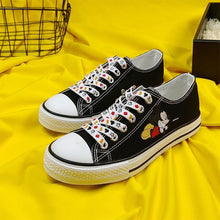 Load image into Gallery viewer, Disney cartoon girls summer Mickey mouse children canvas sneakers size 34-44
