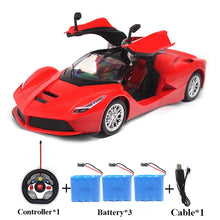 Load image into Gallery viewer, Large Size 1:14 Electric RC Car Remote Control Cars Machines On Radio Control Vehicle Toys For Boys Door Can Open 6066
