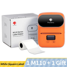 Load image into Gallery viewer, Phomemo M110 Self-adhesive Smart Thermal Label Printer for Business,Barcode Label, Price Tag, Address Wireless Sticker Printer
