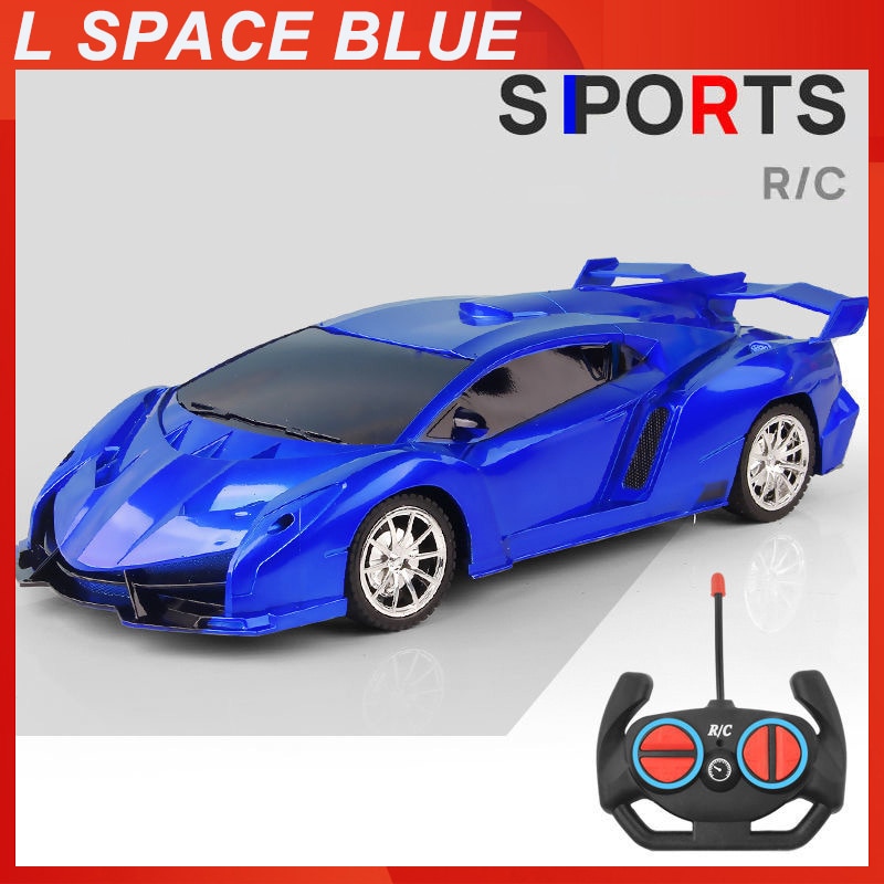 1:16 4 Channels RC Car With Led Light 2.4G Radio Remote Control Cars Sports Car High-speed Drift Car Boys Toys For Childrens 30M