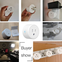 Load image into Gallery viewer, FrankEver Mini US Wifi Smart Plug Surge Protector 110-230V Voice Control Timer Smart Socket Work with Alexa Google Home Tuya - somethinggoodenterprise
