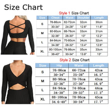 Load image into Gallery viewer, Women&#39;s Long Sleeve Yoga Top Gym Sports Running Workout Tshirts With Open Back - somethinggoodenterprise
