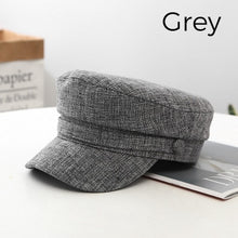 Load image into Gallery viewer, Berets For Women&#39;s New Navy Fashion Casual Octagonal Retro Hat
